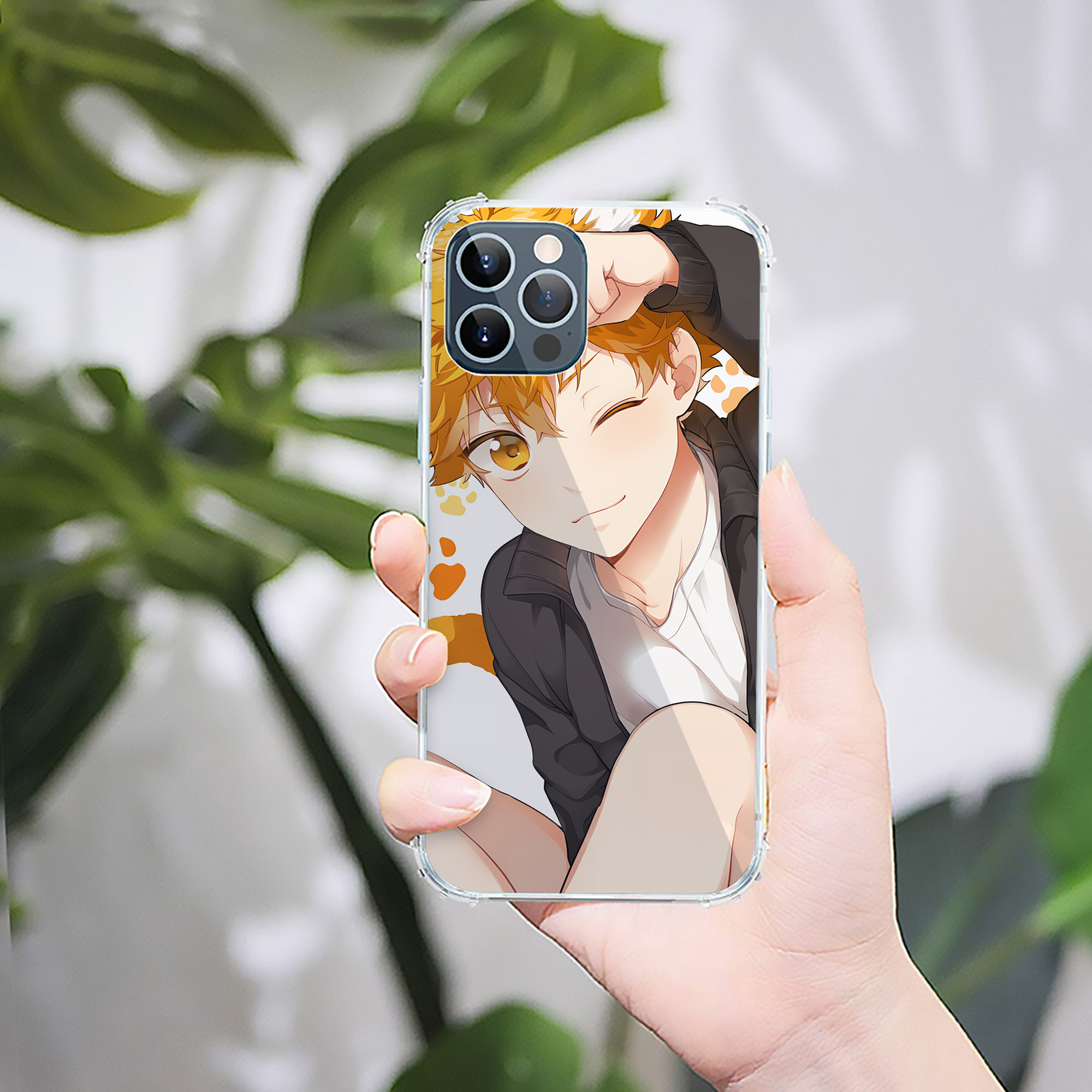 （画像用） ハイキュー!! Haikyu!! 【iPhone 12シリーズ対応】透明スマホケース（クリアソフトケース）